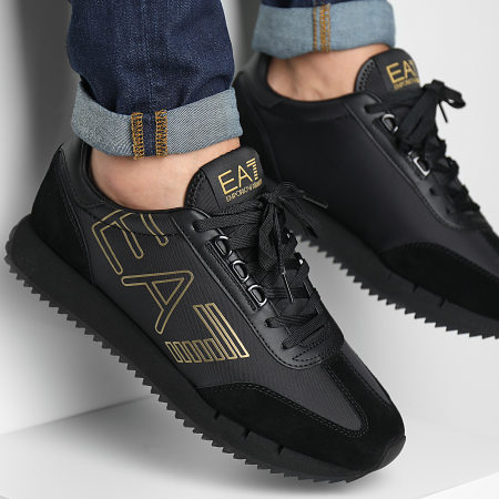 EA7 Emporio Armani - X8X101-XK257 Sneakers triple nero oro