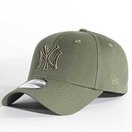 New Era - Gorra 9Forty League Essential New York Yankees Caqui Verde