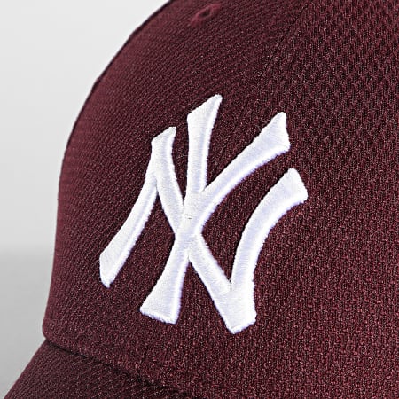 New Era - Casquette 9Forty Diamond Era New York Yankees Bordeaux