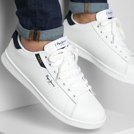 Pepe Jeans - Baskets Player Basic PMS30847 White