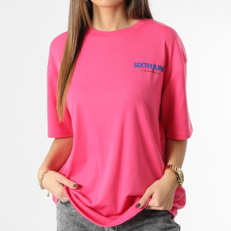 Sixth June - Camiseta mujer W33625PTS Rosa