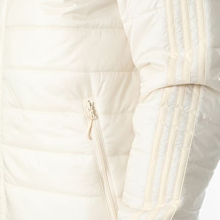 Adidas Originals - Cappotto con cappuccio e strisce HL9213 Beige