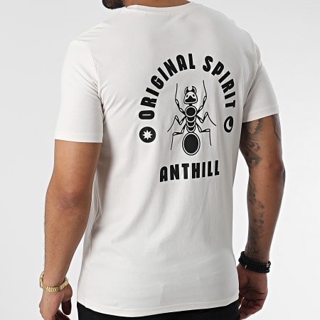 Anthill - Camiseta Original Spirit Beige Negro