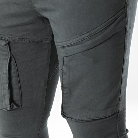 Black Industry - 450 Pantaloni cargo grigio antracite