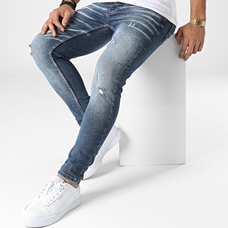 Black Industry - Jean Skinny 242 Bleu Denim