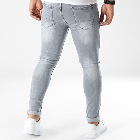 Black Industry - 256 Jeans skinny grigi