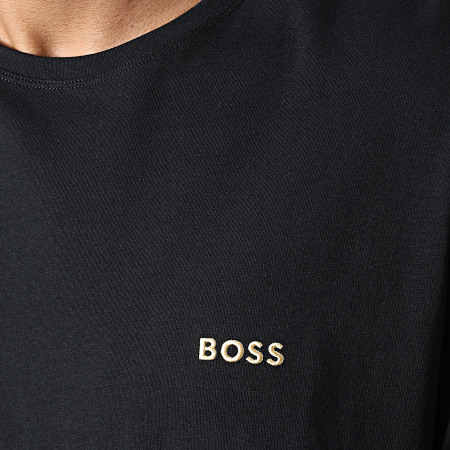 BOSS - Tee Shirt Manches Longues 50480541 Noir