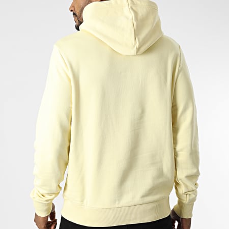 Calvin Klein - Sudadera con capucha Distorted Logo 0075 Amarillo