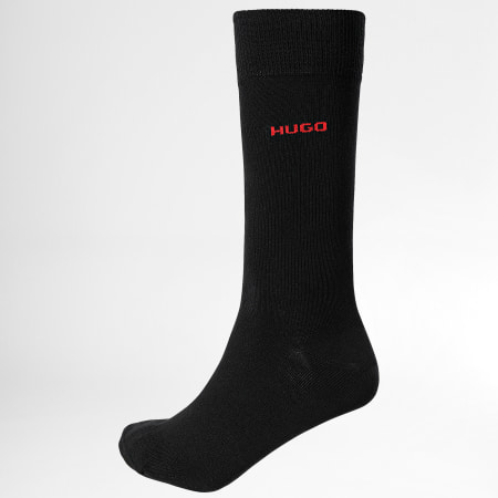 HUGO - 2 Pares De Calcetines 50468099 Negro