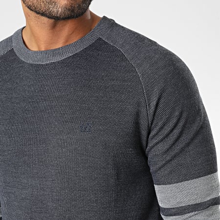 MZ72 - Pull Smithy Gris Anthracite Chiné