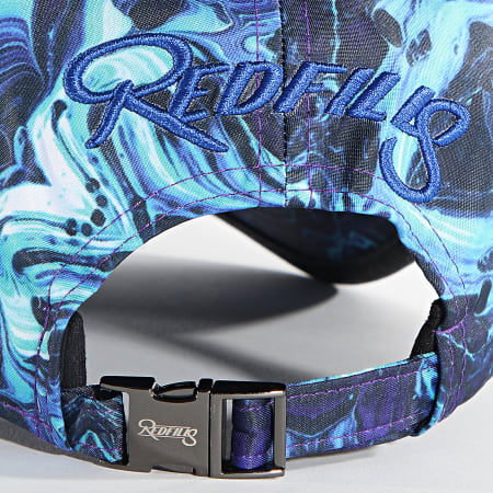 Redfills - Casquette Fusion Cenote Deluxe Bleu Réfléchissant