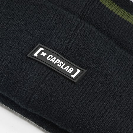 Capslab - Bonnet Bugs Bunny Noir Vert Kaki
