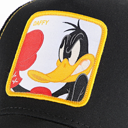 Capslab - Casquette Trucker Daffy Duck Noir