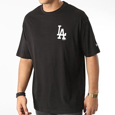 New Era - Maglietta Large Essentials Los Angeles Dodgers Nero