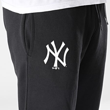New Era - Pantaloni da jogging con logo della squadra New York Yankees nero