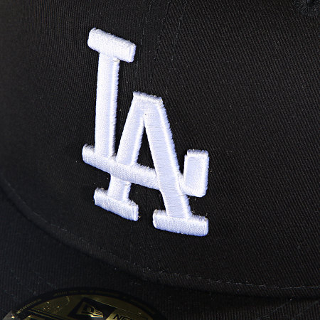 New Era - Fitted Cap 59Fifty Side Patch Los Angeles Dodgers Negro