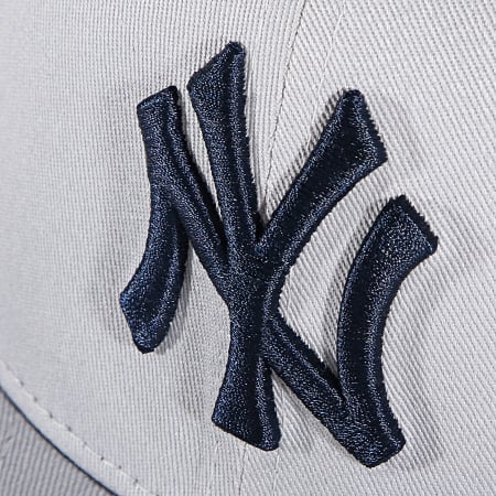New Era - Gorra ajustada 59Fifty Side Patch New York Yankees Grey