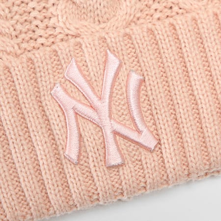 New Era - Berretto donna doppio pom New York Yankees rosa