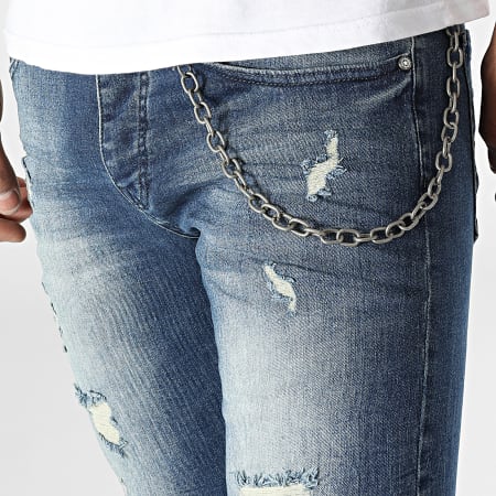 Black Needle - Jeans skinny 3747 Blu