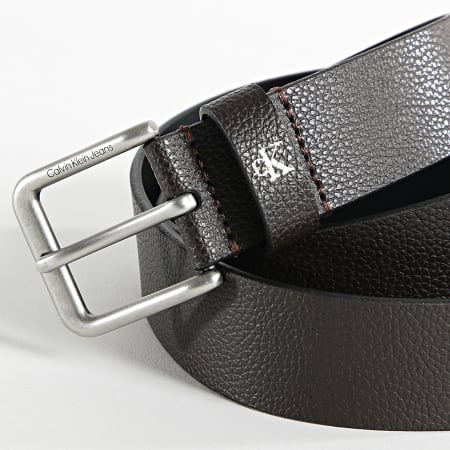 Calvin Klein - Cintura classica rotonda 0156 marrone