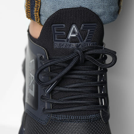 EA7 Emporio Armani - Baskets Sneakers X8X123-XK300 Blue Notte Shiny Blue
