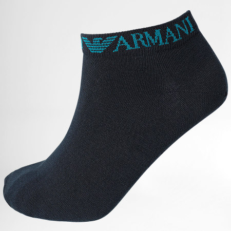 Emporio Armani - Confezione da 3 paia di calzini 300038 bianco nero