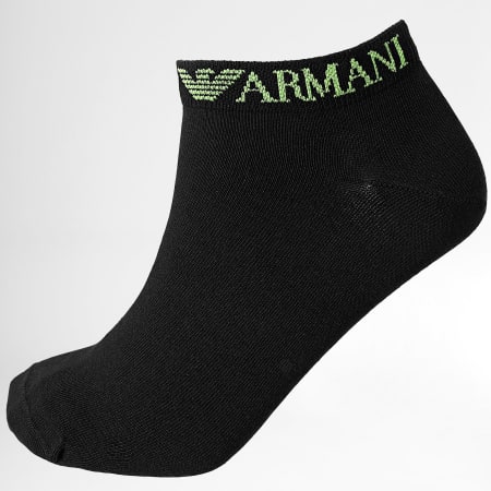 Emporio Armani - Lot De 3 Paires De Chaussettes 300038 Noir