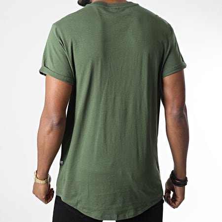G-Star - Tee Shirt Oversize Compact Jersey D16396 Vert Kaki