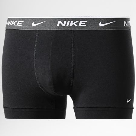 Nike - Cada algodón Stretch Boxer Set KE1008 Negro