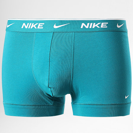 Nike - Lot De 2 Boxers Everyday Cotton Stretch KE1085 Gris Turquoise