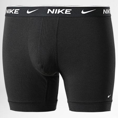 Nike - Set di 2 boxer in cotone elasticizzato KE1085 Nero Blu