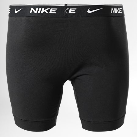 Nike - Set di 2 boxer in cotone elasticizzato KE1085 Nero Blu