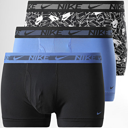 Nike - Dri-FIT Ultra Stretch Micro Boxer Set 3 Negro Azul KE1152