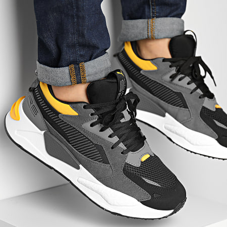 Puma noir jaune officiel outlet