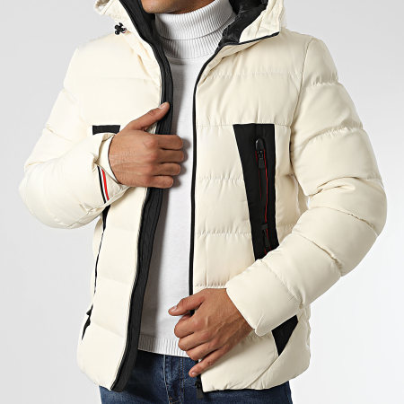 Classic Series - Doudoune Capuche 79702-1 Beige - LaBoutiqueOfficielle.com