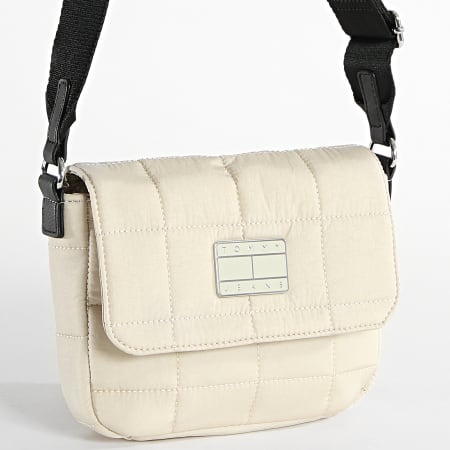 Tommy Jeans - Bolso Acolchado Casual Mujer 2492 Beige