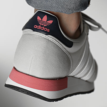 Adidas Originals USA 84 GX4582 Aluminium Cloud White Sneakers Ryses