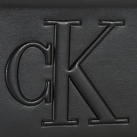 Calvin Klein - Portafoglio scolpito 0348 nero
