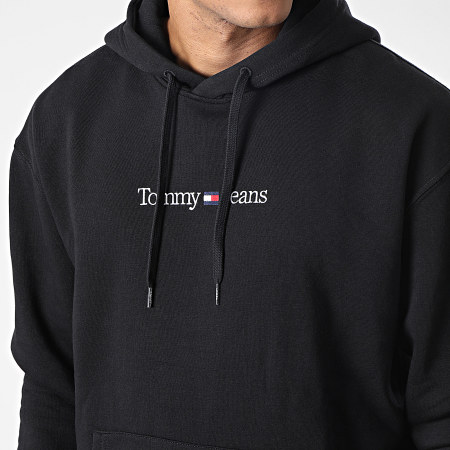 Tommy Jeans - Linear 5013 Hoody Zwart