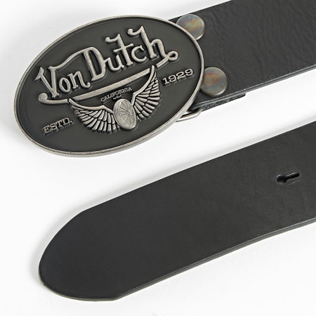 Von Dutch - Cinturón Grimy Negro