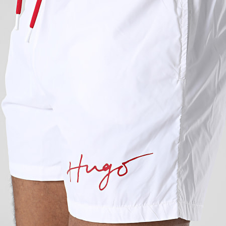 HUGO - Short De Bain Paol 50485297 Blanc
