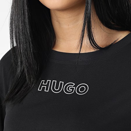 HUGO - Tee Shirt Femme 50480615 Noir