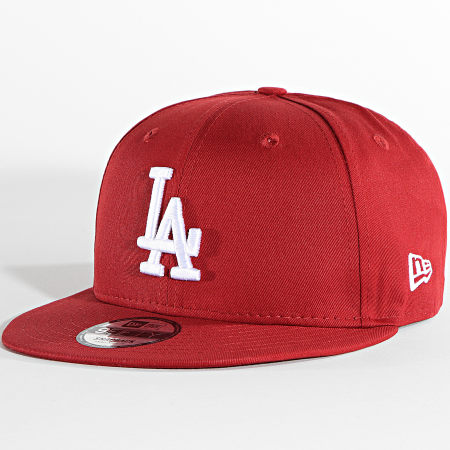 New Era - Cappello Snapback 9Fifty League Essentials Los Angeles Dodgers Bordeaux