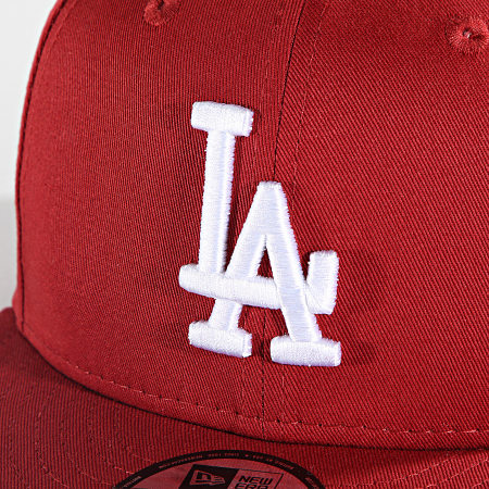 New Era - Casquette Snapback 9Fifty League Essentials Los Angeles Dodgers Bordeaux