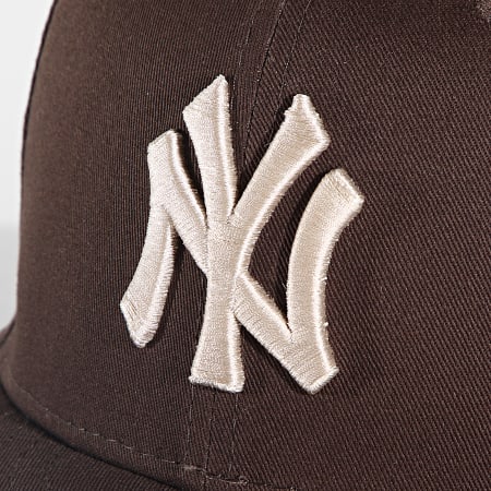 New Era - Gorra Snapback 9Fifty League Essentials New York Yankees Marrón