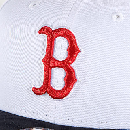 New Era - Casquette Snapback 9Fifty White Crown Boston Red Sox Blanc