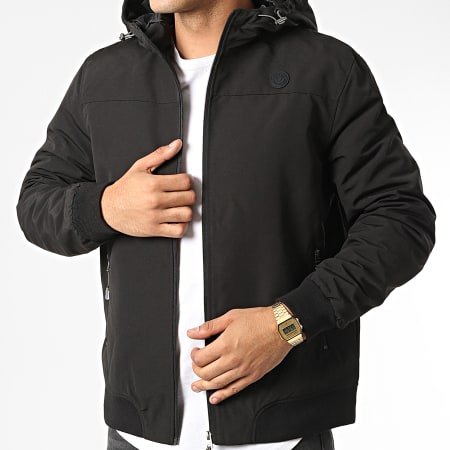 Only And Sons - Chaqueta Damian con capucha y cremallera Negro