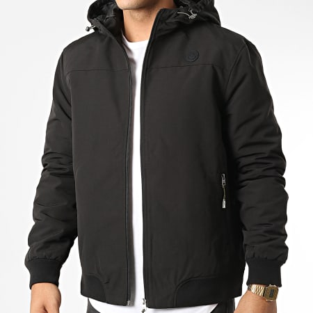 Only And Sons - Chaqueta Damian con capucha y cremallera Negro