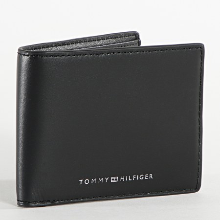 Tommy Hilfiger - Cartera Moderna Piel Mini 0617 Negro