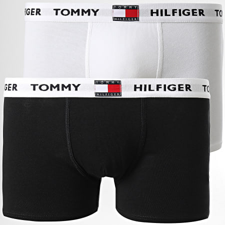 Tommy Hilfiger - Set di 2 boxer per bambini 0289 nero bianco